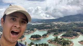 ON TOP A GIANT VOLCANIC ROCK!!! 🌋 (Guatapé Day Trip) - Medellín Vlog #5