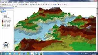 Showing DEM in 3D View in ArcGIS || DEM in 3D View in ArcMap || DEM in Arcsene