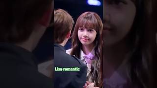 Blackpink Lisa romantic love this person 😘 #bts #kpop #blackpink #shorts