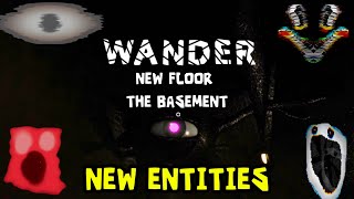 I Played The NEW FLOOR That Was ADDED TO DOORS THE BASEMENT (WANDER)