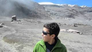 JUAN SEBASTIAN EN EL NEVADO DEL RUIZ