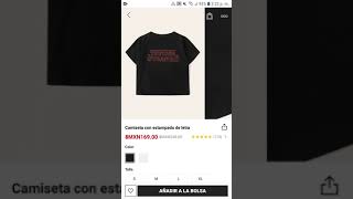 Camiseta estampada de letra