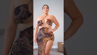 Nancy Hernandez From United States/ Fashion/Mini Dress #plussize #shortvideo #realmancyhernandez