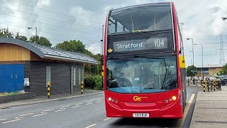 FRV - Go-Ahead London YX13 BJK EH28 - 104 Beckton Station - Stratford