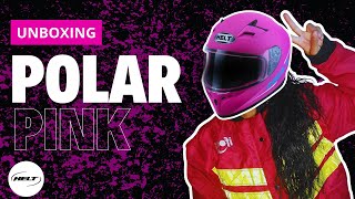 Capacete Helt Polar PINK | PRIMEIRAS IMPRESSÕES | UNBOXING