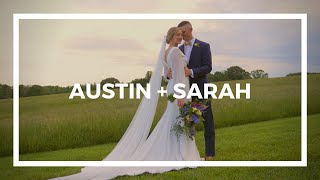 Austin + Sarah's Wedding Teaser | Old Mill Farm Venue | Bedford, VA