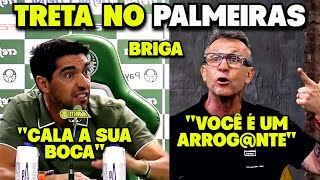 🚨TRETA! ABÉL FERREIRA TRATA MAL O JORNALISTA E NETO DETONA O TÉCNICO!