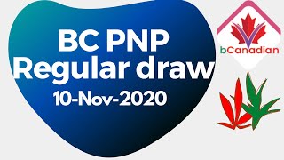 BC PNP latest draw