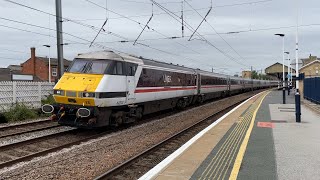 LNER 82213 & 91106 - Retford 14/08/24