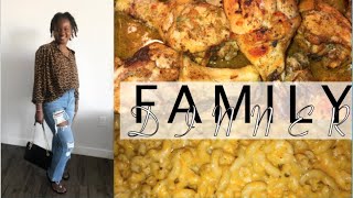 SUNDAY VLOG:STORE RUN, COOKING FAMILY DINNER|CURRYTWINS