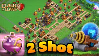 Blueprint Capital Peak 2 Shot In Clan Capital | Best Clan Capital Attack Strategy