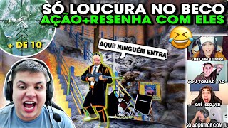 Os trapalhões Paulinho o Loko e Red Dia de Muita Ação no Beco Do Paulo + Resenha Gta Rp