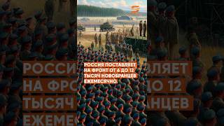 Россия поставляет на фронт от 6 до 12 тысяч новобранцев ежемесячно#Sarbaz #Россия