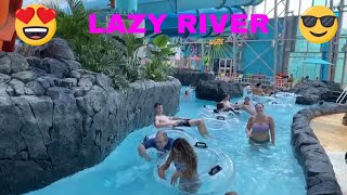 LAZY RIVER at OWA TROPIC FALLS Water Park