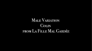 La Fille Mal Gardée  Male Classical Variation preview