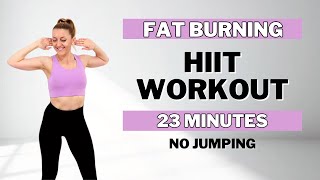 🔥23 Min LOW IMPACT HIIT🔥FAT BURNING CARDIO & TONING🔥ALL STANDING🔥NO JUMPING🔥NO REPEAT🔥