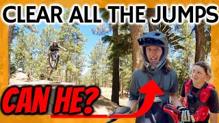 MTB Jump Progression | How Fast Can You Learn To Jump At Snow Summit Bike Park | Challenge