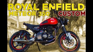 ROYAL ENFIELD METEOR 350 CUSTOM | SOUND | PRICE | SPECS | DAT BIKER DUDE ft.Tamoor Pervaiz