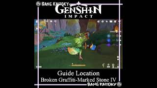 Broken Graffiti-Marked Stone 4 - Natlan Guide Location | Genshin Impact