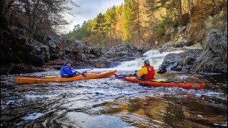 Kayaking Loch Faskally, Rivers Tummel & Garry  Pitlochary  11 11 23