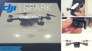 Unboxing dji Spark - Fly More Combo