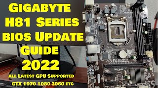 How To Update Gigabyte H81 Motherboard Bios Trough USB |Guide For All Gigabyte H81 Series Board