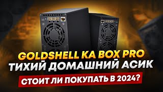 Goldshell KA BOX PRO 1.6 Th - тихий домашний асик. Стоит ли покупать в 2024 году для майнинга?