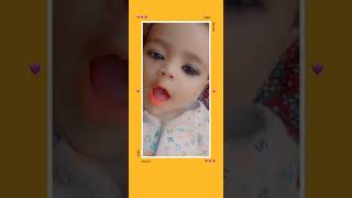 छोटी सी प्यारी बच्ची का वीडियो । (little beby cute video beby girl video)