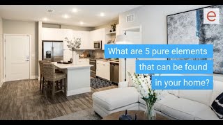 What are 5 pure elements that can be found in your home?