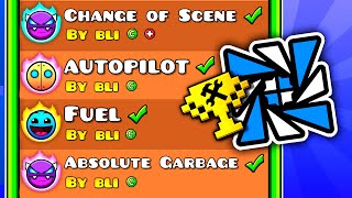 Я прошёл ВСЕ уровни ЛУЧШЕГО КРЕАТОРА в Geometry Dash