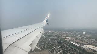 WestJet 737 MAX 8 Bumpy Landing into Calgary!