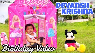 1st Birthday Teaser Telugu || Devansh Krishna || Boy Birthday Video 4k || Lokesh Guniganti