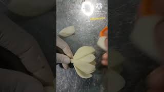 TỈA HOA SÚNG/ how to fruits carving #art