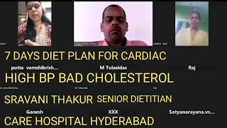 7 DAYS DIET FOR  CARDIAC  | HIGH BP | BAD CHOLESTEROL | SWAMI VIVEKANANDA YOGA |