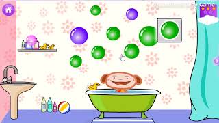 Baby TV Colors-Learn Colors Bubble With Oliver the Baby Monkey