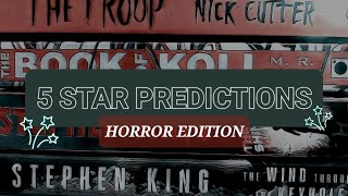 💫 Five Star Predictions on My TBR | Horror Edition 👻