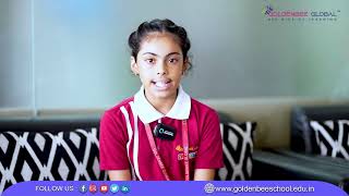 World Health Day | Student Talk | GoldenBee Global #health #worldhealthday #education #school #day