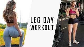 How to Grow Strong Legs: Glutes, Quads, and Hamstrings. My Leg Day Workout.