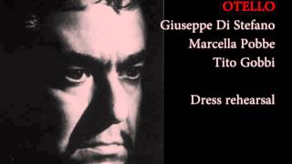 Giuseppe di Stefano OTELLO rehearsal tape