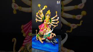 Creating and Painting a Clay Durga Idol | Full Process from Start to Finish #DurgaIdol"#durga #art