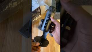 Studio microphone unboxing #shorts #podcast #tech