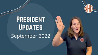 President Updates | September 2022