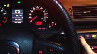 Audi rs4 traction control button concern