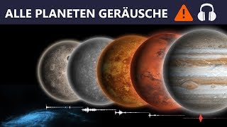 Alle mysteriösen Planeten Geräusche im Universum (Kopfhörer anziehen!)