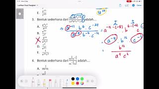 Pembahasan Soal Latihan - Perpangkatan