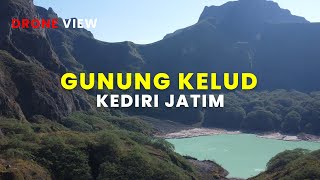 Keren! Views Gunung Kelud dari Udara Kediri | Video Drone dari Atas Angin Indonesia