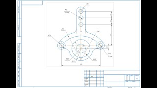 Видеоуроки Компас 3D V19. Сопряжения Компас в 3D V19