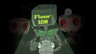 WE GOT TO FLOOR 120 IN DANDYS WORLD!!!!