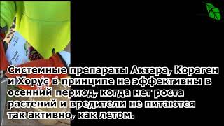 Семена Алтая перепутали осень и весну. Смесь для обработки сада осенью подходит только для весны.