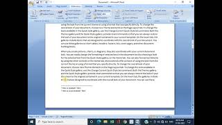 HOW TO INSERT FOOTNOTE IN MS WORD